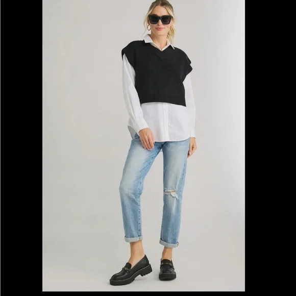 Risen brand boyfriend jeans, Size 26 - Picture 2 of 12